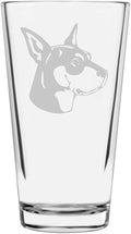 Ratonero Valenciano Custom Personalized Dog Themed Etched All Purpose 16oz Pint Glass