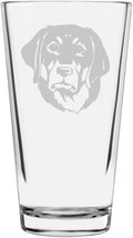 Transylvanian Hound Hungarian Custom Personalized Dog Themed Etched All Purpose 16oz Pint Glass