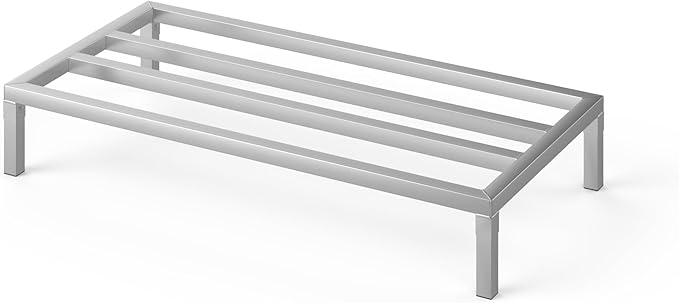 48" x 24" | 8" Off The Floor Aluminum Dunnage Rack | 1200 Lbs Capacity