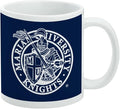 Marian University Knights Logo Ceramic Coffee Mug, Novelty Gift Mugs for Coffee, Tea and Hot Drinks, 11oz, White