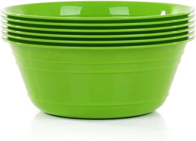 Mintra Home Snack Bowls (Medium 6pk (1.8L), Green)