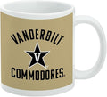 Vanderbilt University Commodores Ceramic Coffee Mug, Novelty Gift Mugs for Coffee, Tea and Hot Drinks, 11oz, White