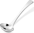 KEAWELL Austin Gravy Ladle, 18/10 Stainless Steel, 7.6 inch, Silver, Dishwasher Safe (1)