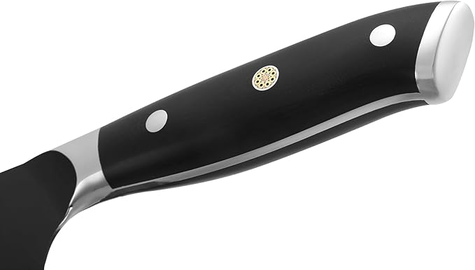 Wakoli Titanium Noir Chef Knife – 7.9-Inch Professional Kitchen Knife | 5Cr15MoV Stainless Steel Blade with Black Titanium Coating | Ergonomic G10 Handle | Multi-Purpose Chef’s Knife in Gift Box
