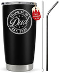 Christmas Gifts For New Dad 2026 Tumbler 20 Oz, Promoted to Dad Est 2026 Mug, Daddy Established 2026 Coffee Cup, 1st Time Fathers Day And Christmas Gifts, Daddy To Be Gift Ideas, Papa Travel Cup