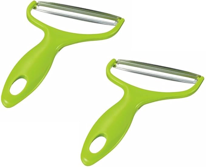 2Pcs Stainless Steel Potato Peeler Cabbage Lettuce Head Grater Shredder Slicer Salad