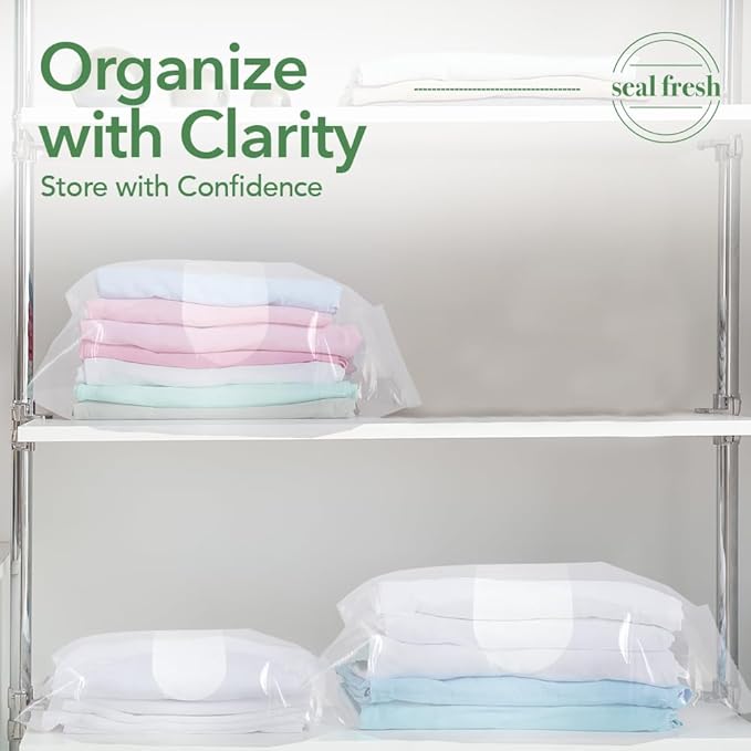 5 Gallon Large Plastic Storage Bags – 18" x 24" (90 Count) – Reusuable XXL Extra Large Heavy Duty Clear Jumbo Freezer Zip Bags with Sealable Zipper Top For Clothes, Travel, Moving