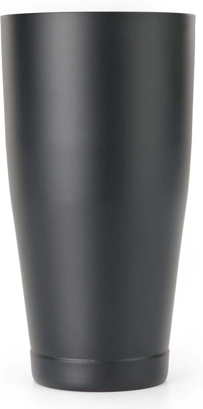Barfly Shaker Cocktail Tin, Large 28 oz (828 ml), Matte Black