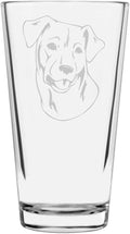 Chesapeake Bay Retriever (Chessie) Dog Themed Etched All Purpose 16oz Pint Glass