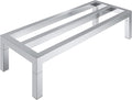 36" Long x 14" Wide | Height: 8" Off The Floor Aluminum Dunnage Rack | Storage in Restaurant, Kitchens and Garages and More!