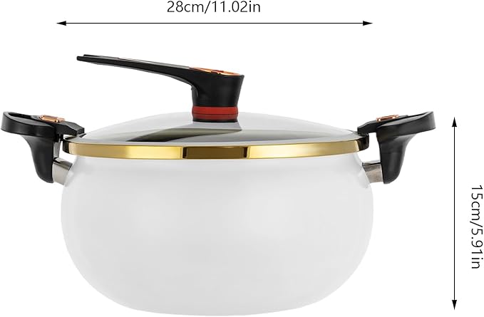 8L Micro Pressure Cooker Non-Stick Multi-Function Micro Pressure Cooking Pot