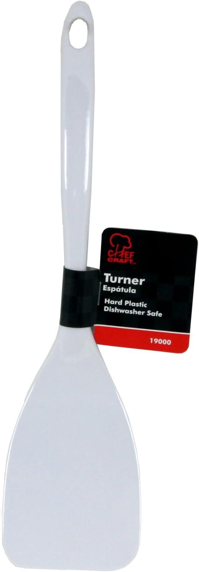 Chef Craft Basic Melamine Kitchen Tool and Utensil Set, 9 Piece Set, White
