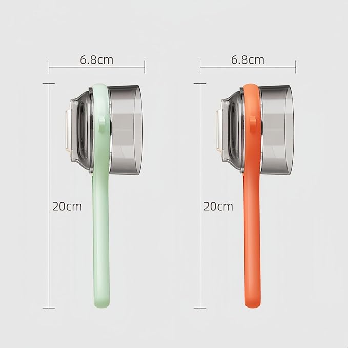 New with Box Storage Kitchen Special Fruitpeeler,Veggie Peeler with Container,Multi Functional,Easy to Carry,Suitable for Various Fruits and Vegetables (Orange+Green)