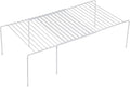 Kitchen Cabinet Organizer Expandable Storage Shelves Cupboard Spice Shelf Rack with Scratch Resistant Feet Metal Kitchen Counter Shelfs Freezer Shelf Rack for Counter Pantry Dish Spice