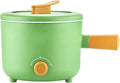 2L Multi-Function Electric Pot, Portable Mini Rice Cooker, 600W Non-Stick Sauté Pan, Two-Speed Adjustable Hot Pot Electric Suitable for Steak, Eggs, Fried Rice, Pasta, Mushroom Soup