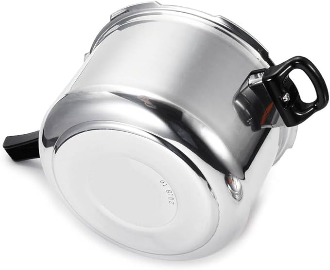 Leadigol Aluminum Pressure Cooker,18cm Bottom 3L Mini Pressure Cooker,w/Release Valve Aluminum Canning Cooker Pot,Stove Top Fast Cooking,for Gas Stove Induction Cooker