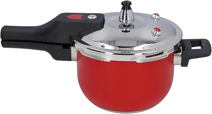 Pressure Cooker, Pressure Soup Pot Efficient Multifunctional High Temperature Safe Easy To for Kitchen (6L)