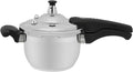 Stainless Steel Pressure Cooker Small Pressure Pot 80Kpa High Security Pressure Canner with Handle for Home Restaurants (2L/2.11Qt)