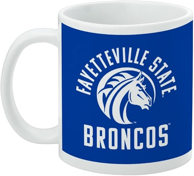 Fayetteville State Tigers Logo Ceramic Coffee Mug, Novelty Gift Mugs for Coffee, Tea and Hot Drinks, 11oz, White