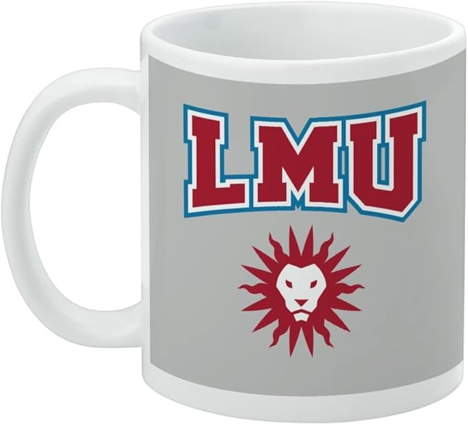 Loyola Marymount University Lions Ceramic Coffee Mug, Novelty Gift Mugs for Coffee, Tea and Hot Drinks, 11oz, White