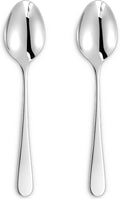 KEAWELL Premium Louise 9" Serving Spoon Set – 18/10 Stainless Steel - Uniting Elegance and Durability - Exquisite Serving Utensils for Parties (Serving Spoon)
