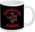 Northwestern Oklahoma State Rangers Ceramic Coffee Mug, Novelty Gift Mugs for Coffee, Tea and Hot Drinks, 11oz, White