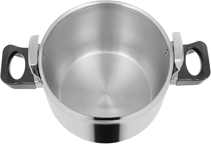 Pressure Cooker, 26L/27.47 Qt Stainless Steel Pressure Stewing Pot, Tabletop/Cooktop 60Kpa High Pressure Cooking Pot, Suitable for Open Fire, Induction Cooker, Electric Stove, Gas Stove (26L)