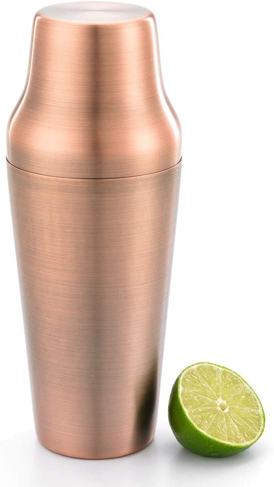 Barfly Cocktail Shaker Set, 24oz (700 ml), Antique Copper