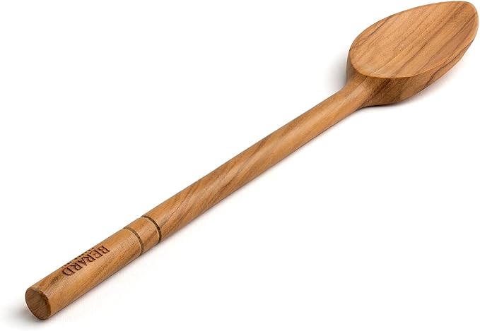 Berard 22573 French Olive-Wood Handcrafted Cook's Spoon, 10 Inch,Brown