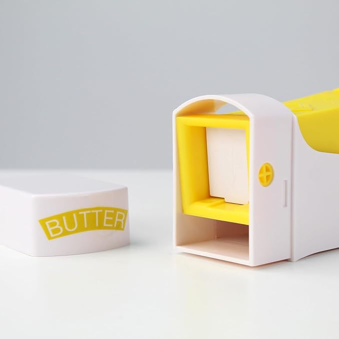 Butter Slicer,Butter Cutter,One Click Stick Butter Cutter,Cheese Splitter, Butter for Making Bread, Cakes,Cookies,Bread