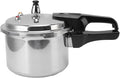 Stovetop Aluminum Pressure Cooker, 3 Liter 18cm Bottom Small Pressure Canner with Lid Easy to Small Canning Pot for Gas Stove, for Home, Commercial