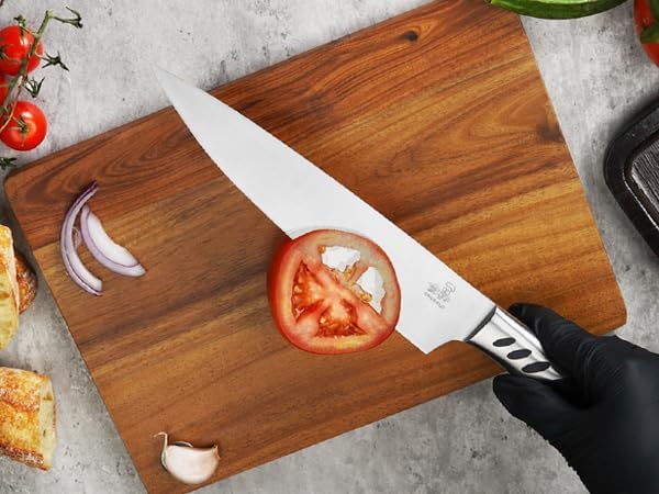 CHUSHIJI 3PCS kitchen knives set,kitchen knives,high carbon Stainless Steel Knife Set,8 Inch Chef Knife set,7 Inch Santoku Knife,5 Inch Utility Knife for BBQ or gifts