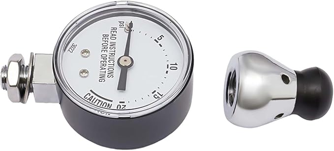 22L Pressure Cooker - 90kpa Aluminium Pressure Canner with Steam Gauge, Large Capacity Ideal for Apartment Living, Camping, and Motor Homes