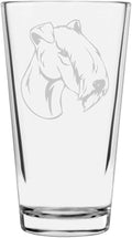 Lakeland Terrier Custom Personalized Dog Themed Etched All Purpose 16oz Pint Glass