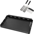 Full Size Griddle Insert with Spatula Set for Charbroil TRU Infrared 4 Burner 463242715 463255020 463242716 463257520 463276016 466242715, Flat Top for Charbroil Grill Replacement Parts G533-0009-W1