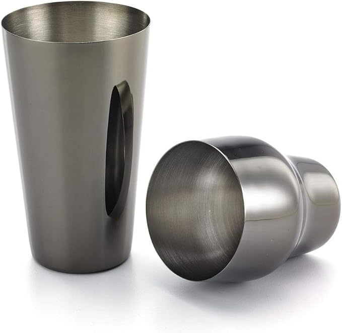 Barfly Cocktail Shaker Set, 24oz (700 ml), Gun Metal Black