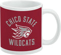 California State University Chico Wilcats Logo Ceramic Coffee Mug, Novelty Gift Mugs for Coffee, Tea and Hot Drinks, 11oz, White
