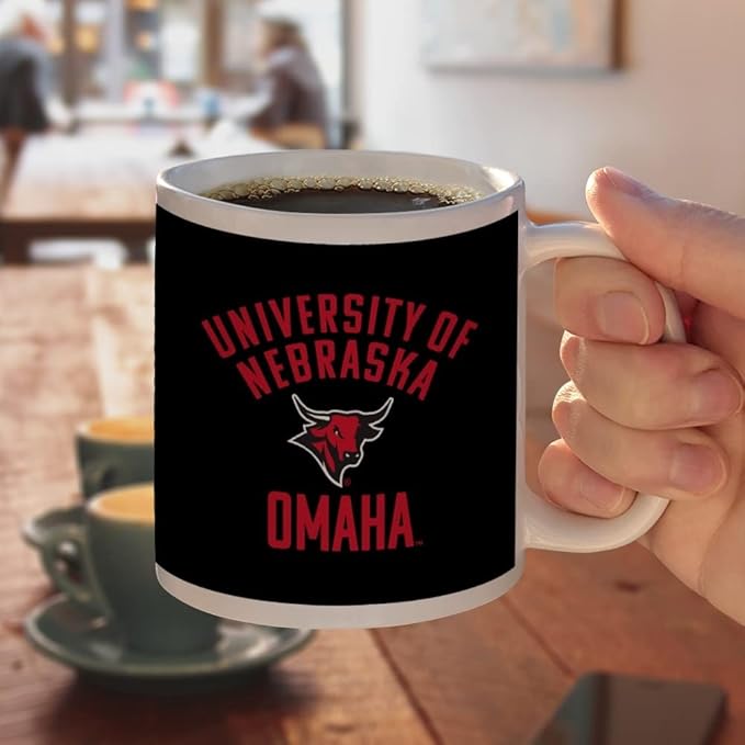 Omaha Maverick Ceramic Coffee Mug, Novelty Gift Mugs for Coffee, Tea and Hot Drinks, 11oz, White