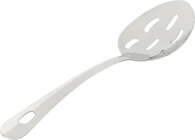 Gibson Home Landsworth 5-Piece Stainless Steel Serving Utensil Set – Ladle, Slotted Spoon, Skimmer, Turner, Spoon