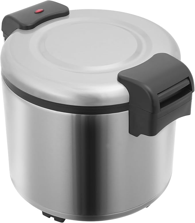 24Qt Commercial Rice Warmer, 105W Big Rice Warmer with Non-stick Inner Pot, Adjustable Temperature Portable Rice & Food Warming Bowl for Restaurant, Hotel(NOT Cooker)