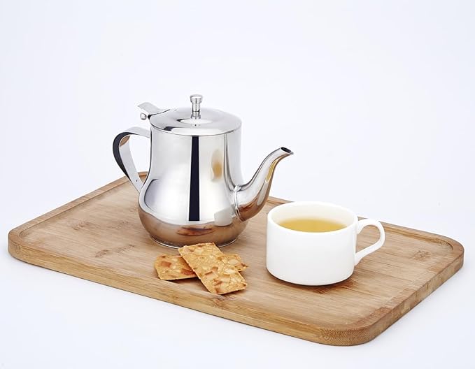 SANQIAHOME 570ml(20Oz) stainless steel small teapot