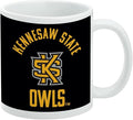 Kennesaw State Owls Ceramic Coffee Mug, Novelty Gift Mugs for Coffee, Tea and Hot Drinks, 11oz, White