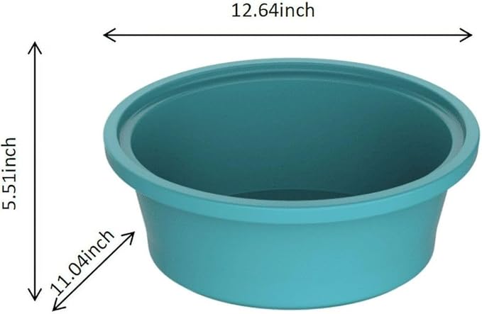 Pioneer Woman 6-Quart Digital Slow Cooker with Locking Lid, Teal Speckle – Programmable Family-Size Crock Pot