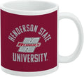 Henderson State Reddies Logo Ceramic Coffee Mug, Novelty Gift Mugs for Coffee, Tea and Hot Drinks, 11oz, White