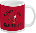 Jacksonville State University Gamecocks Ceramic Coffee Mug, Novelty Gift Mugs for Coffee, Tea and Hot Drinks, 11oz, White