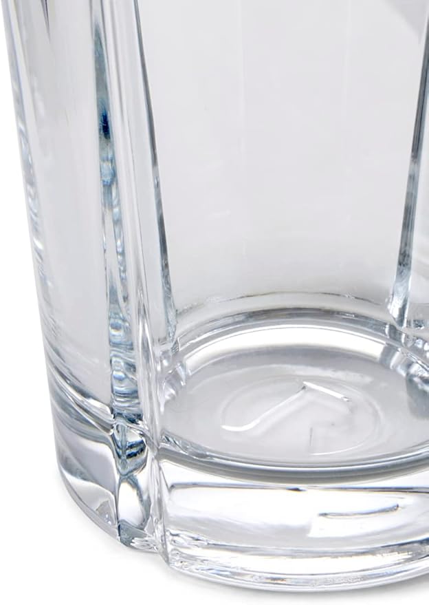 Rosendahl Grand Cru Cafe Glass, Clear, 5.3" H x 3.1" D, 12.5 oz, Set of 4, Designed by Erik Bagger, Gift Box Included