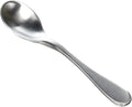 Knork Stainless Steel Demitasse Spoon (Set of 6), Matte Silver, Tiny Coffee-Appetizer Specialty Spoons, Specialty Demitasse