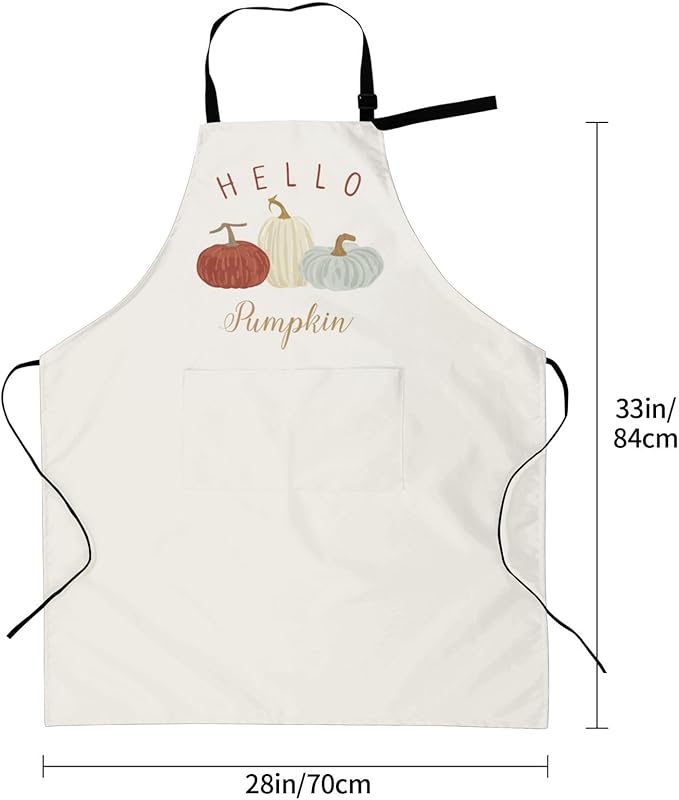 DADABULIU Apron Cooking With Pockets Adjustable Bib For Men Women Waterproof Chef Home Grilling BBQ Drawing