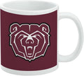 Missouri State University Bears Logo Ceramic Coffee Mug, Novelty Gift Mugs for Coffee, Tea and Hot Drinks, 11oz, White
