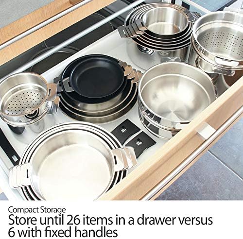 Cristel Casteline C16QMPKP Saucepan, 2 quart, Silver